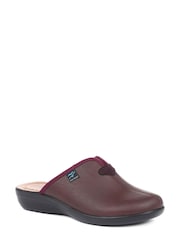 Fly Flot Purple Ladies Wide Fit Anatomic Clogs - Image 3 of 6
