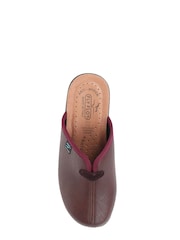 Fly Flot Purple Ladies Wide Fit Anatomic Clogs - Image 5 of 6