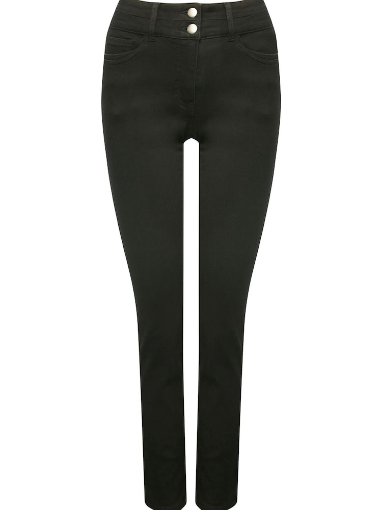M&Co Black Lift And Shape Straight Jeans - Image 1 of 4
