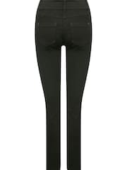 M&Co Black Lift And Shape Straight Jeans - Image 2 of 4