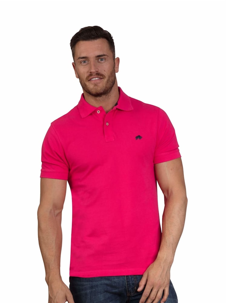 Pink - Raging Bull klassisches Poloshirt - Bild 1 von 4