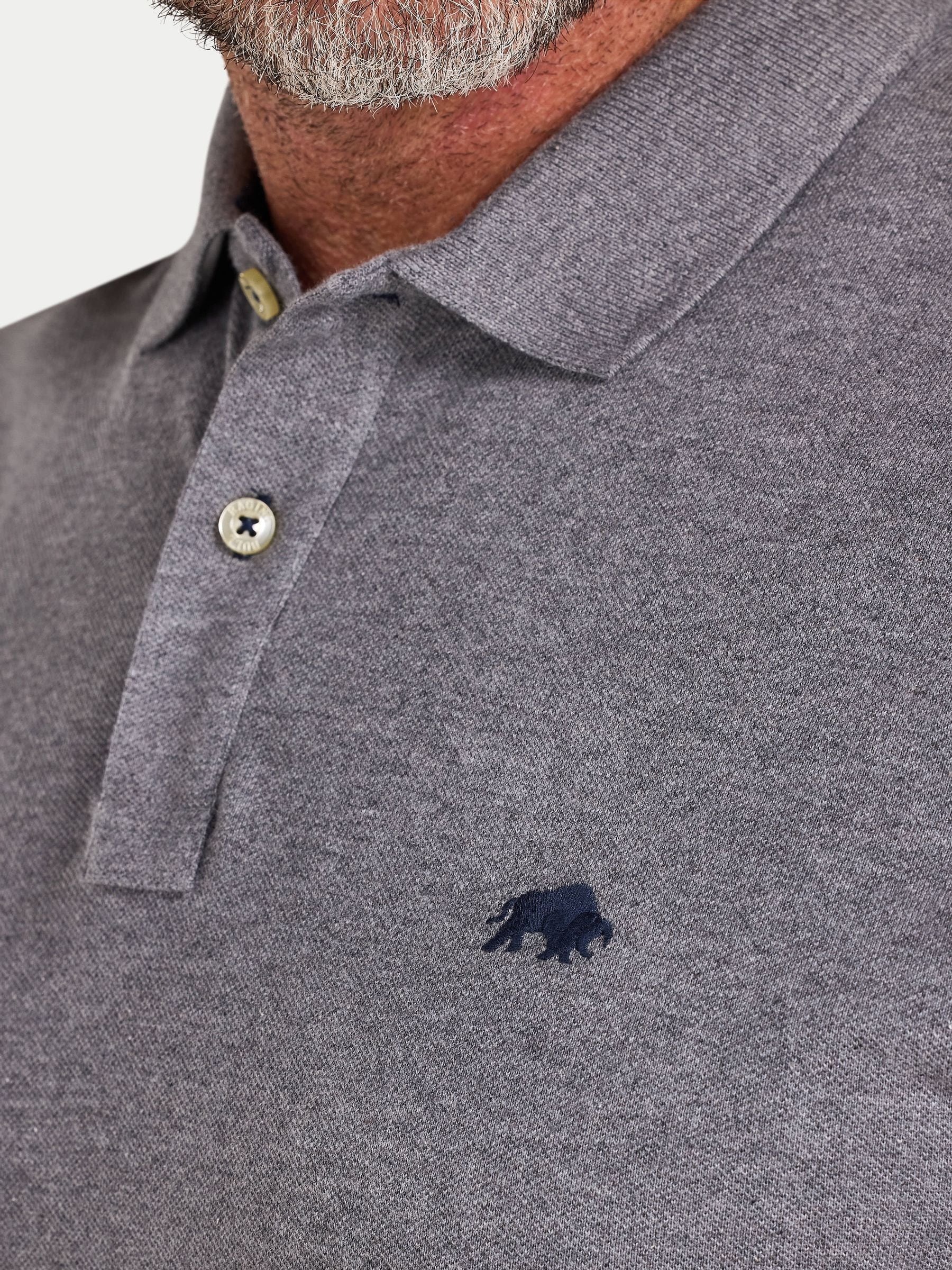Buy Raging Bull Grey Classic Polo Shirt from Next Romania