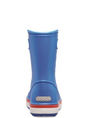 Crocs Blue Crocband Waterproof Rain Boots Pull-On Wellies - Image 3 of 4