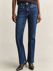 GANT Flared Fit Monogram cins - 7şəkildən 1 şəkil