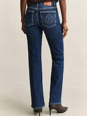 GANT Flared Fit Monogram cins - 7şəkildən 4 şəkil