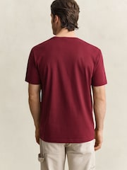 GANT Red Shield Logo T-Shirt - Image 3 of 6