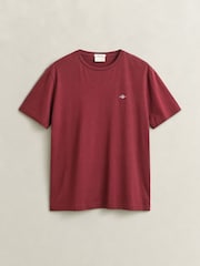 GANT Red Shield Logo T-Shirt - Image 5 of 6