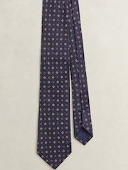 GANT Blue Foulard Silk Tie - Image 2 of 2