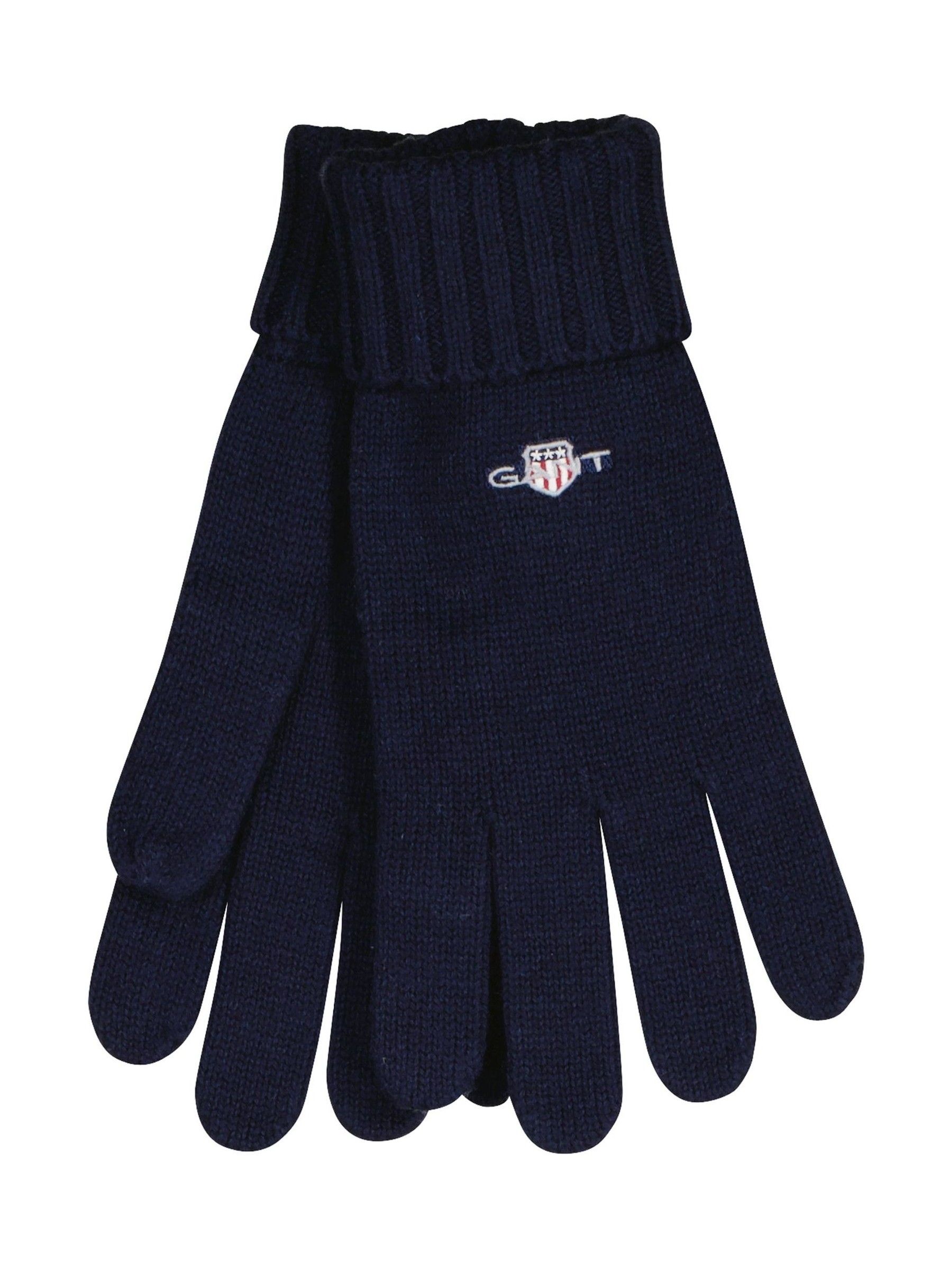 Gant Cttnknit Gloves Sn64 Blue - Image 4