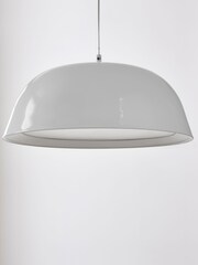 Jasper Conran London White Domed Pendant With Diffuser - Image 4 of 6