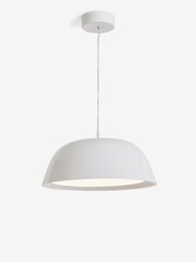 Jasper Conran London White Domed Pendant With Diffuser - Image 5 of 6