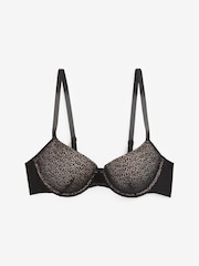 Black/White Pad Balcony Push-Up Bras 2 Pack - Image 4 of 4