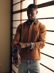 GANT Corduroy Collar Rugby Shirt - 4суретінің 2 суреті
