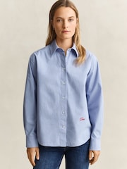 GANT Script Logo Poplin Shirt - Bild 4 von 6