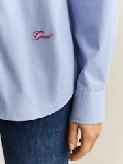 GANT Script Logo Poplin Shirt - Bild 5 von 6