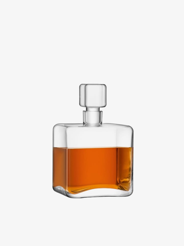 LSA International Clear Cask Square 1L Decanter - Image 1 of 1 LSA International Clear Cask Square 1L Decanter - Image 1 of 1