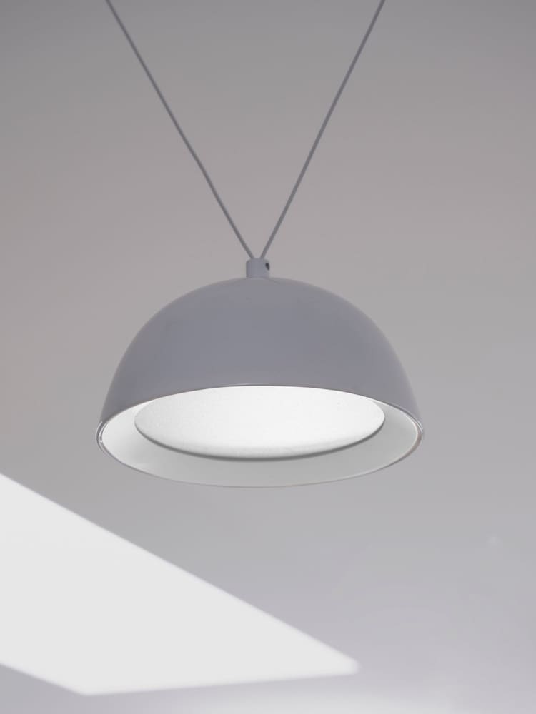 Jasper Conran London White 3 Light Domed Pendant With Diffuser - Image 5 of 5