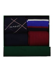 GANT Soft Cotton Gift Box Socks 4-Pack - Image 1 of 1