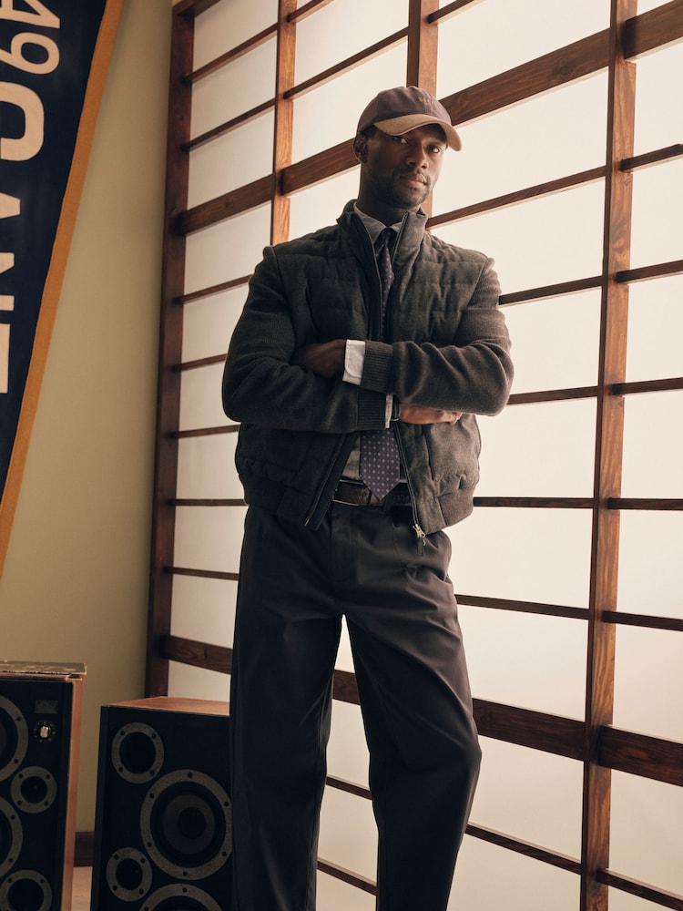 GANT Wool Blend Hybrid Funnel Jacket - Image 2 sur 8 GANT Wool Blend Hybrid Funnel Jacket - Image 2 sur 8