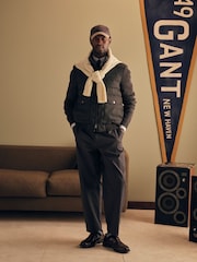 GANT Wool Blend Hybrid Funnel Jacket - Image 3 sur 8