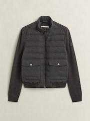 GANT Wool Blend Hybrid Funnel Jacket - Image 4 sur 8
