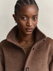 GANT Wool Blend Funnel Neck Jacket - 7суретінің 2 суреті