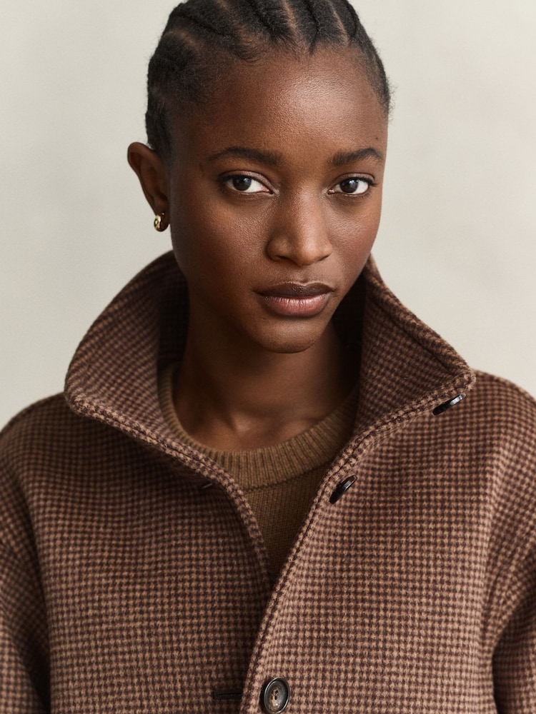 GANT Wool Blend Funnel Neck Jacket - 7суретінің 2 суреті GANT Wool Blend Funnel Neck Jacket - 7суретінің 2 суреті