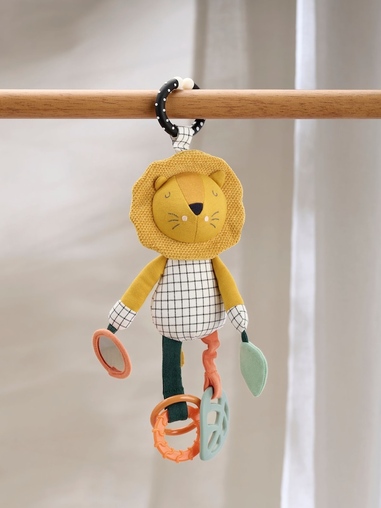 Mamas & Papas Wildly Wildly Activity Jangly Lion Toy - Image 1 of 5
