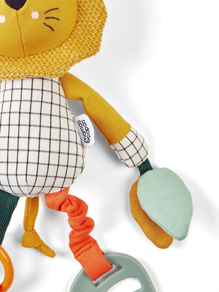 Mamas & Papas Wildly Wildly Activity Jangly Lion Toy - Image 5 of 5