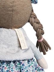 Mamas & Papas Grey Always Love You Soft Toy Bella Rag Doll - Image 5 of 5