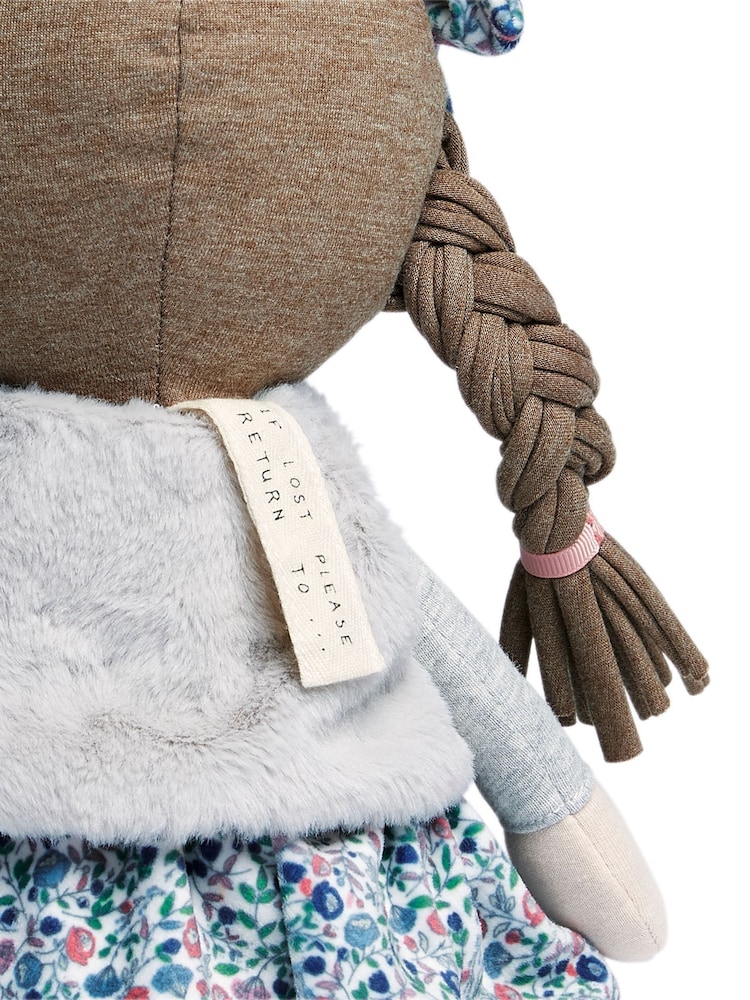 Mamas & Papas Grey Always Love You Soft Toy Bella Rag Doll - Image 5 of 5