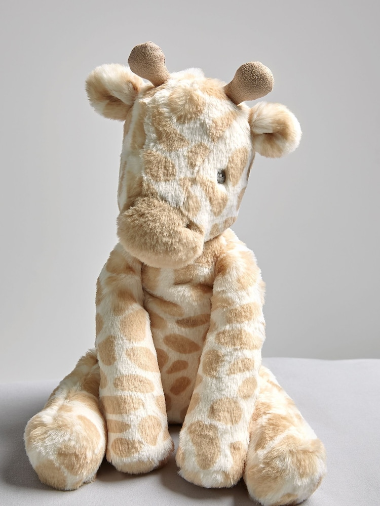 Mamas & Papas Brown Welcome to the World Soft Giraffe Toy - Image 2 of 4