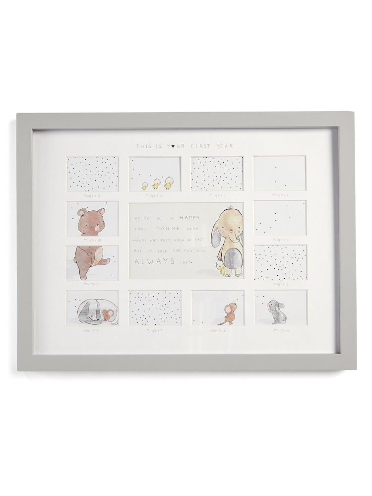 Mamas & Papas Grey Always Love You 1st Year Picture Frame - Image 1 of 1