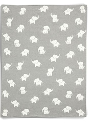 Mamas & Papas WTTW Grey Elephant Kids Knitted Blanket - Image 5 of 6