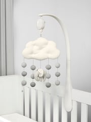 Mamas & Papas x Laura Ashley Grey Musical Mobile - Image 1 of 6