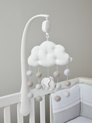 Mamas & Papas x Laura Ashley Grey Musical Mobile - Image 3 of 6