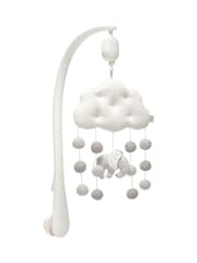 Mamas & Papas x Laura Ashley Grey Musical Mobile - Image 6 of 6
