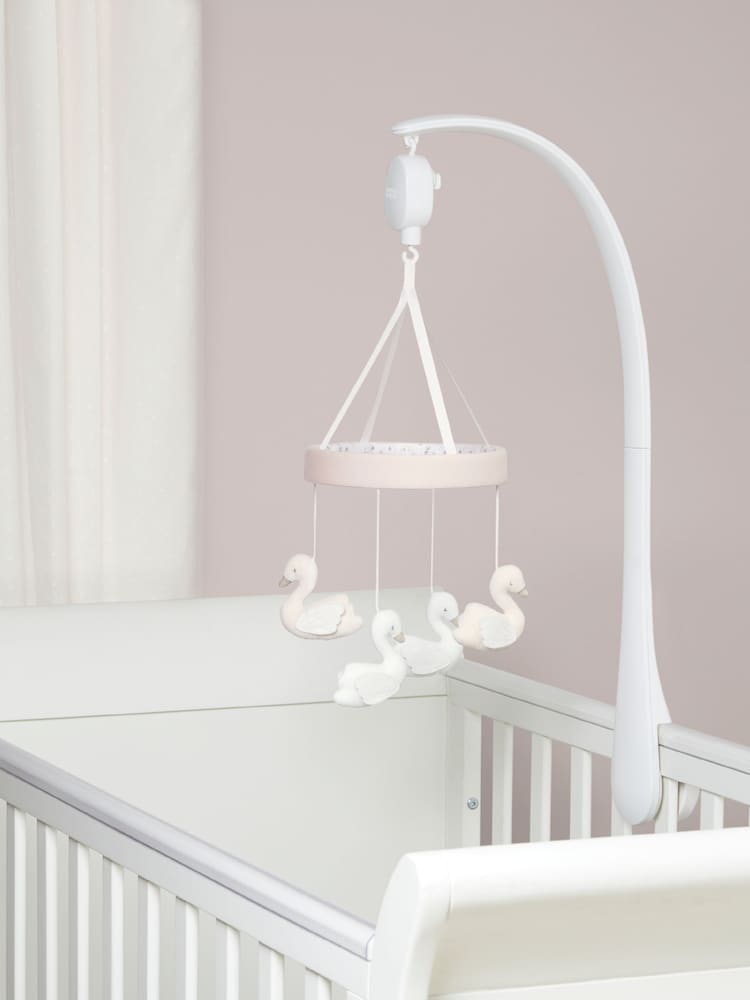 Mamas & Papas x Laura Ashley WTTW Grey Elephant Musical Mobile - Image 1 of 2