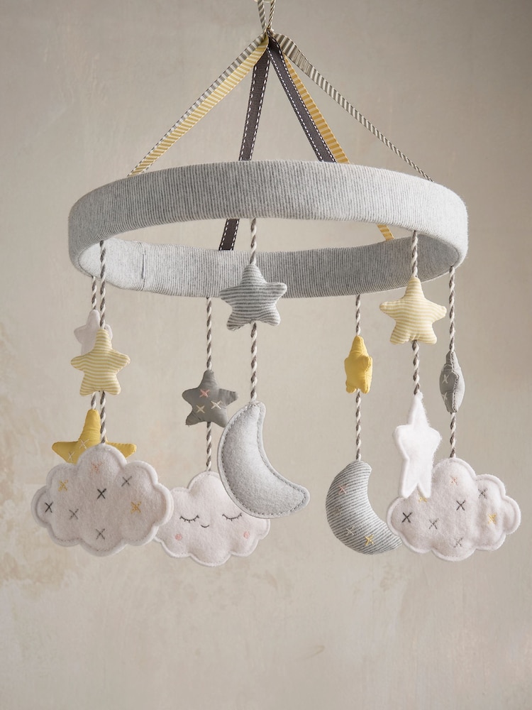 Mamas & Papas x Laura Ashley Cloud Musical Mobile - Image 1 of 4