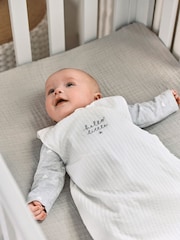 Mamas & Papas 2 Pack WTTW Grey Elephant Born To Be Wild 100% Cotton 2.5 Tog Sleep Bags - Image 2 of 8
