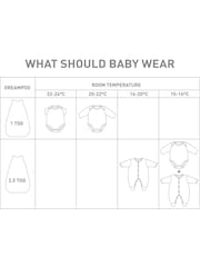 Mamas & Papas 2 Pack WTTW Grey Elephant Born To Be Wild 100% Cotton 2.5 Tog Sleep Bags - Image 8 of 8