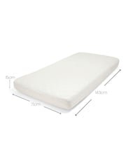 Mamas & Papas Kids Anti Allergy Cot Quilted Bed 100% Cotton Mattress Protector - Image 2 of 4