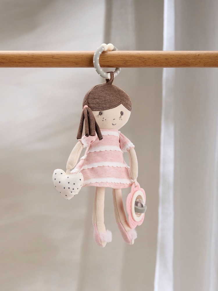 Mamas & Papas Pink Bella Doll Activity Toy - Image 1 of 4 Mamas & Papas Pink Bella Doll Activity Toy - Image 1 of 4