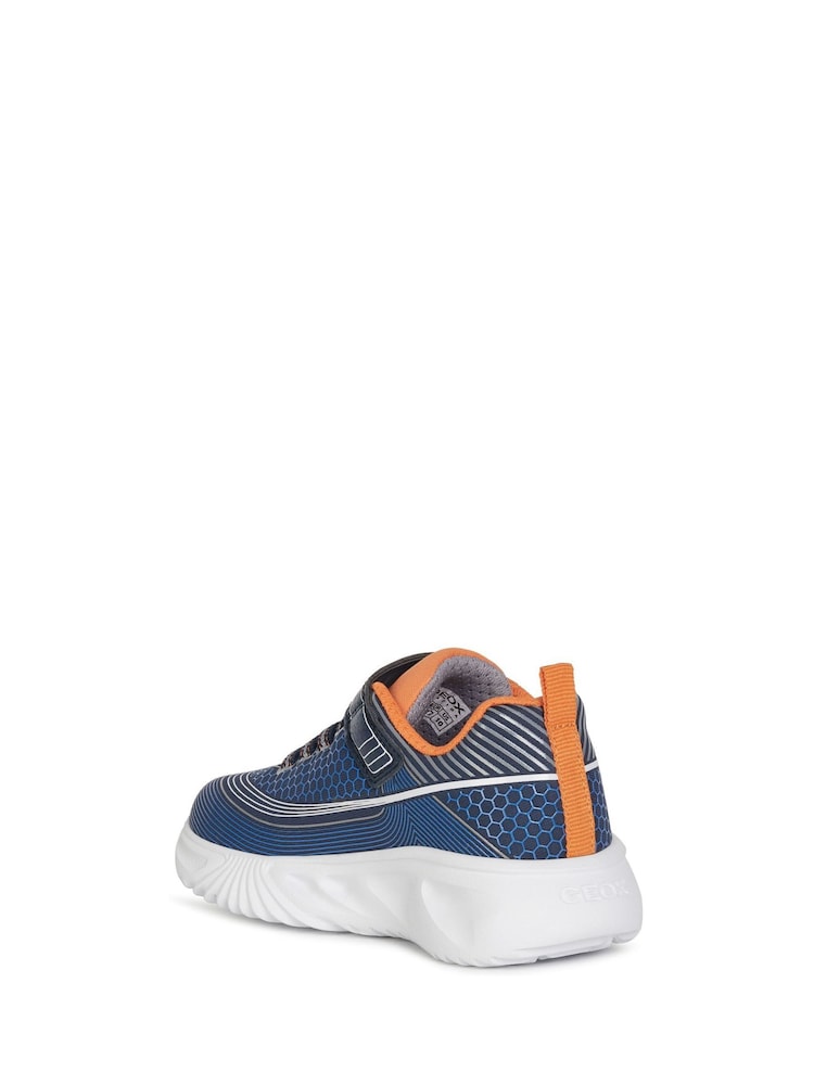 Geox Junior Assister Boy Blue Sneakers - Image 2 of 6
