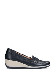 Mocasines azules de mujer Arethea de Geox - Imagen 1 de 5
