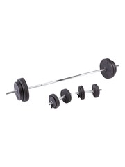 Decathlon Black Dumbbells And Bars Training Kit 93 Kg Domyos - Image 2 of 6