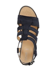 Geox Womens Vega Blue Sandals - Image 4 of 5