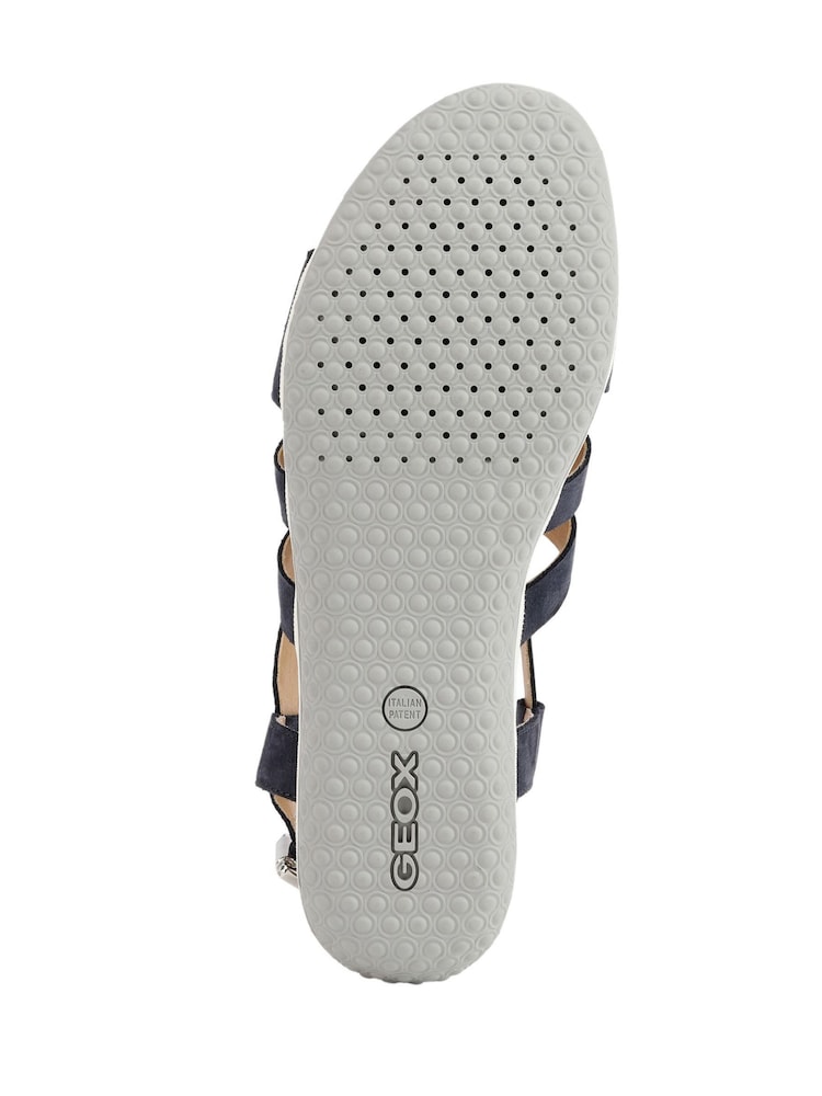 Geox Womens Vega Blue Sandals - Image 5 of 5