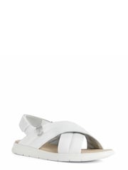Geox Womens Dandra White Sandals - Image 2 of 5
