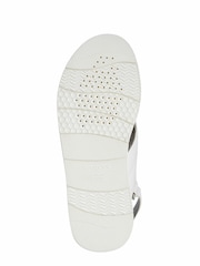 Geox Womens Dandra White Sandals - Image 5 of 5